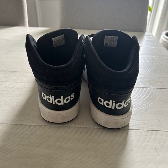 adidas adidas Hoops 2.0 Mid 'Black White' BB7207 - Picture 4 of 8